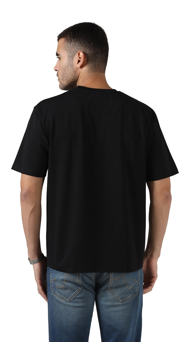Anti-Stain Elite Comfort Oversized T-Shirt – Black