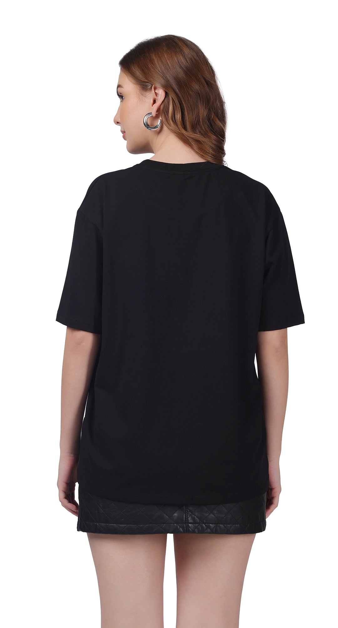Anti-Stain Elite Comfort Oversized T-Shirt – Black