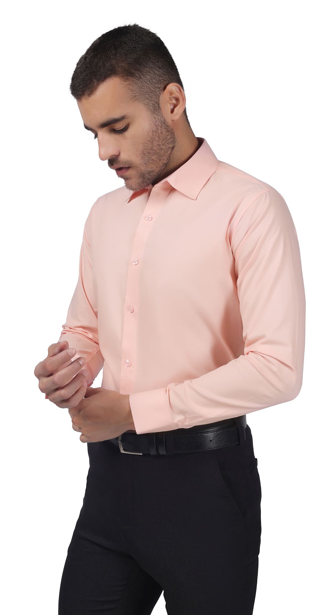 Anti-Stain Redwood Dress Shirt – Peach