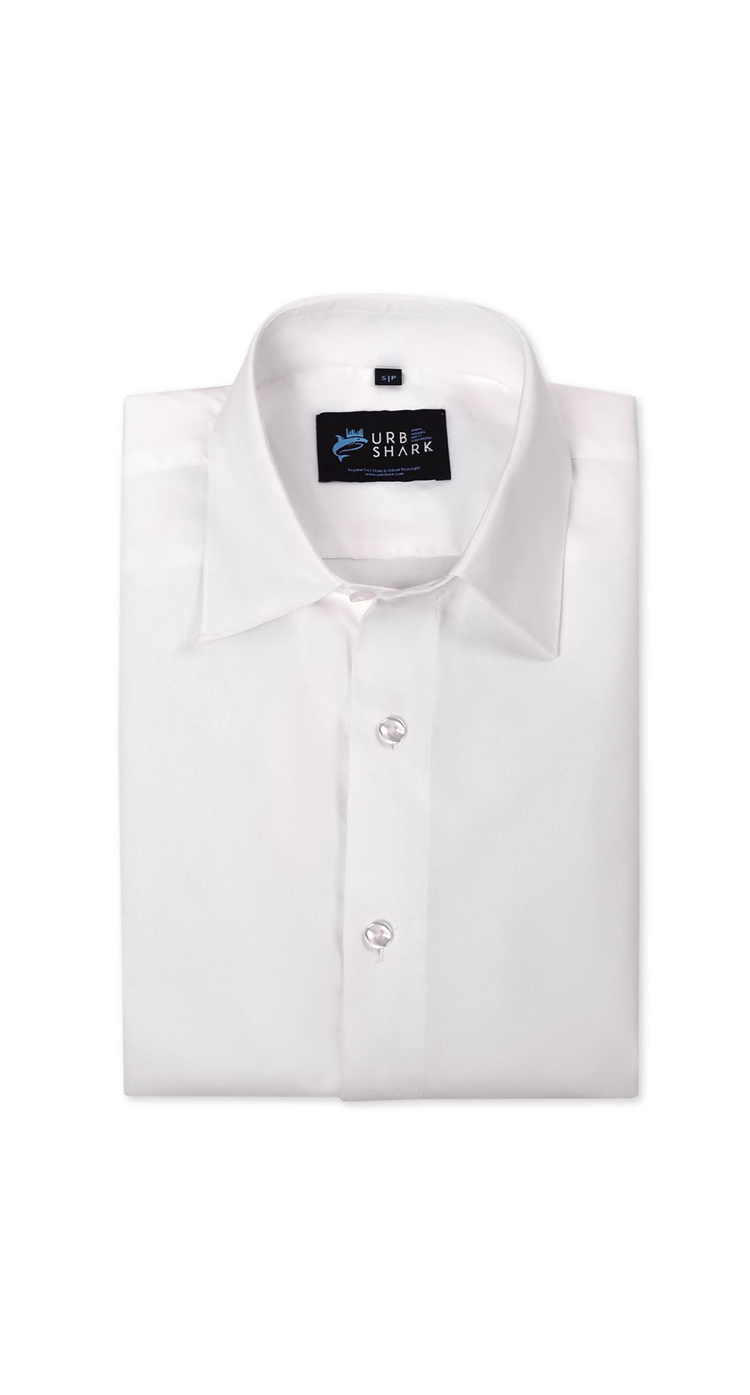 Anti-Stain Lycra Dress Shirt – White
