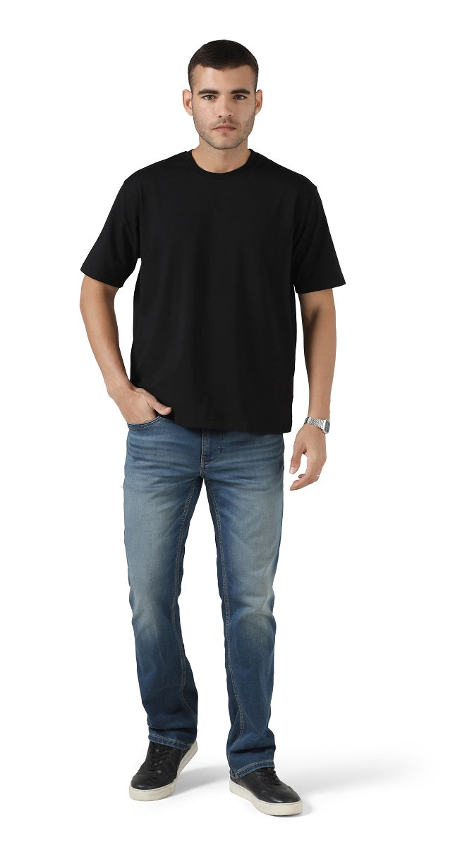 Anti-Stain Elite Comfort Oversized T-Shirt – Black