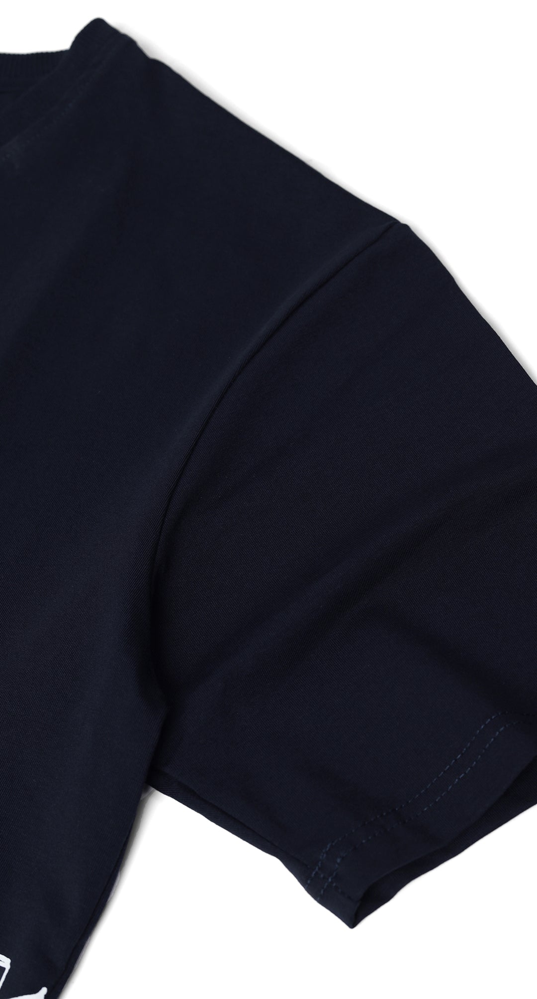 Anti-Stain Skyline Oversized T-Shirt – Navy