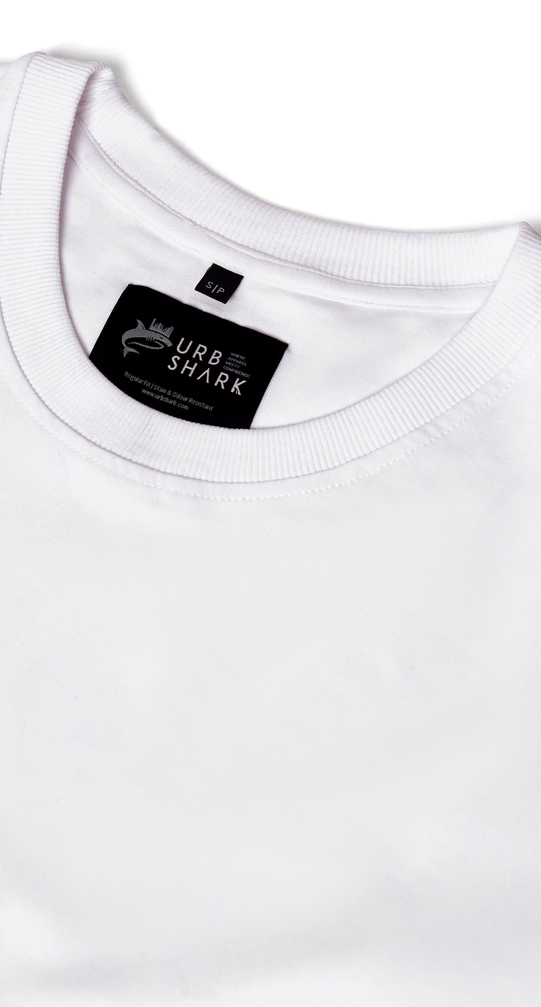Anti-Stain Skyline Oversized T-Shirt – White