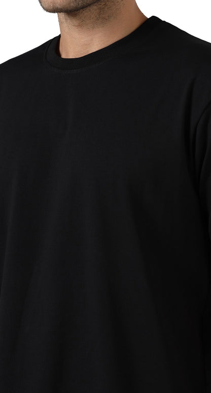 Anti-Stain Elite Comfort Oversized T-Shirt – Black