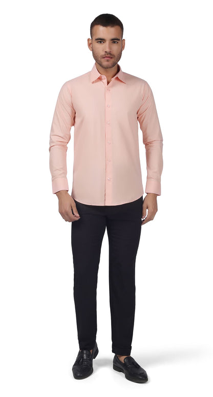 Anti-Stain Redwood Dress Shirt – Peach