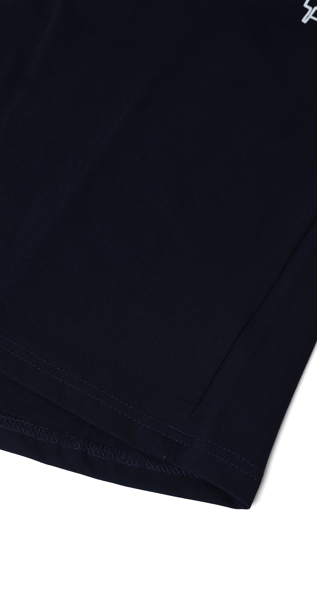 Anti-Stain Skyline Oversized T-Shirt – Navy