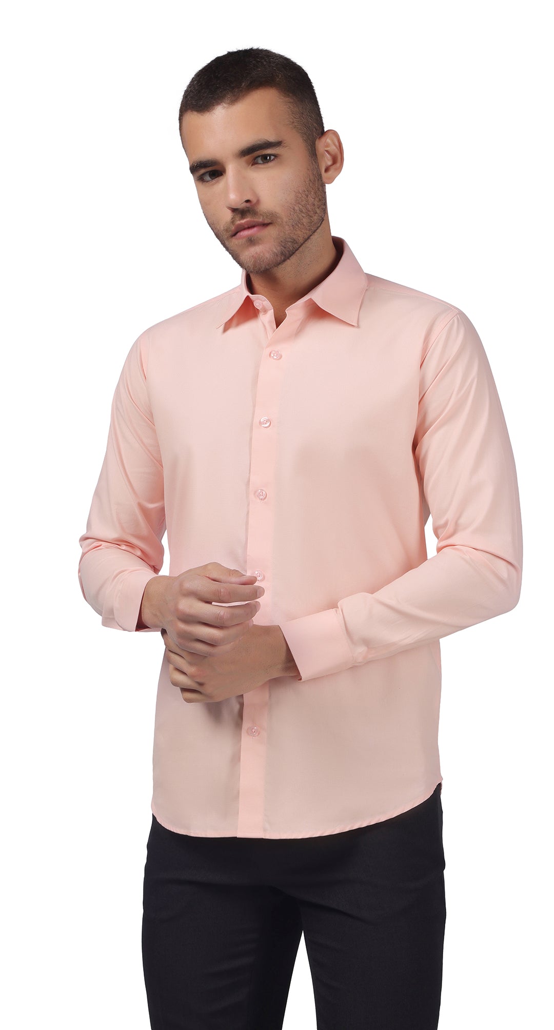 Anti-Stain Redwood Dress Shirt – Peach