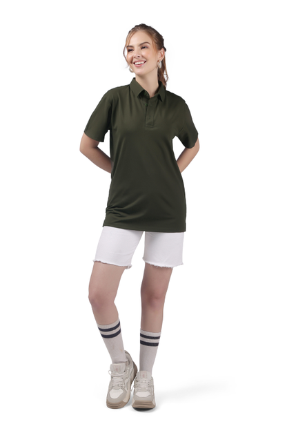 Anti-Stain Classic Polo T-shirt – Green
